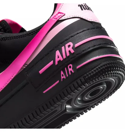 Кросівки жіночі Nike Air Force 1 Black/Pink CI0919-006