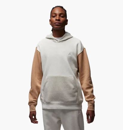 Худи мужское Air Jordan Essentials MenS Fleece Pullover Grey/Brown FJ7774-133