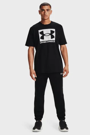 Футболка мужская Under armour Abc Camo Boxed Logo Ss Black 1361673-001