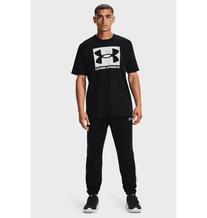 Футболка мужская Under armour Abc Camo Boxed Logo Ss Black 1361673-001