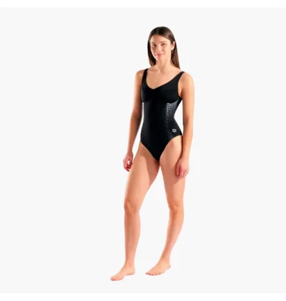 Купальник жіночий Arena Niceseness Swimsuit U Back Black 010253-505