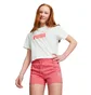 Шорты детские Puma Power High Waist Shorts Youth Pink 674364-63