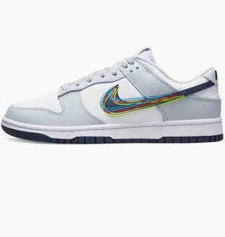 Кросівки чоловічі Nike Dunk Low 3D Swoosh Grey Dv6482-100