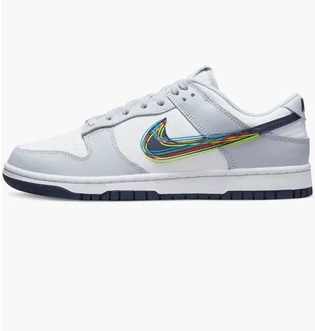 Кроссовки мужские Nike Dunk Low 3D Swoosh Grey Dv6482-100
