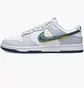 Кросівки чоловічі Nike Dunk Low 3D Swoosh Grey Dv6482-100