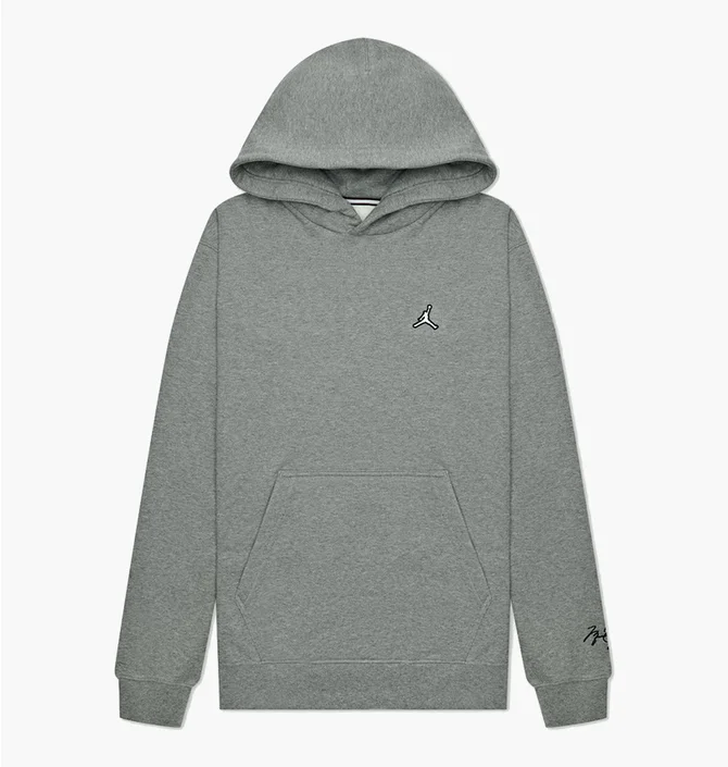 Худі чоловіче Air Jordan M J Ess Flc Po Hoodie Grey DA9818-091