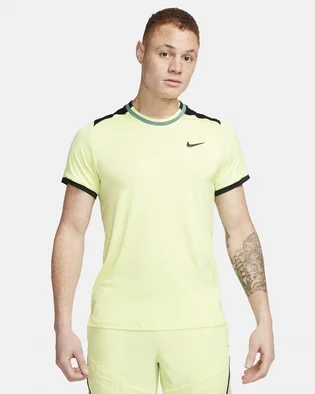 Футболка мужская Nike Dri-Fit Court Advantage Yellow FD5320-736