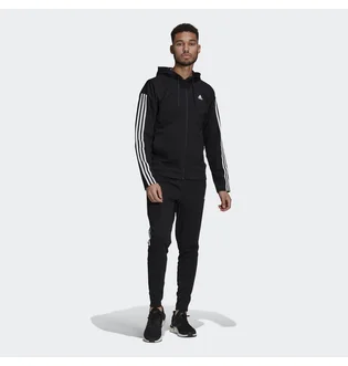 Спортивный костюм мужской Adidas Rib Tracksuit Black GM3827