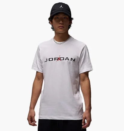 Футболка чоловіча Air Jordan Air Ss Crew White IB7353-101