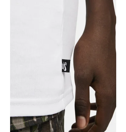 Футболка унисекс Nike Sb Skate T-Shirt White FJ1167-100