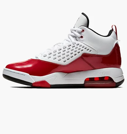 Кроссовки мужские Nike Air Jordan Maxin 200 White Black Gym Red Cd6107-106