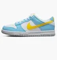 Кросівки дитячі Nike Dunk Low Next Nature Homer Simpson Light Blue Dx3382-400