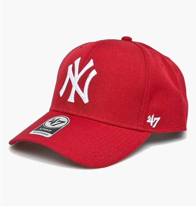 Кепка унисекс 47 Brand Mlb New York Yankees Red B-MVPSP17WBP-RD
