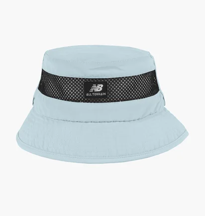 Панама унисекс New Balance Lifestyle Bucket Hat Light Blue LAH21101MGF
