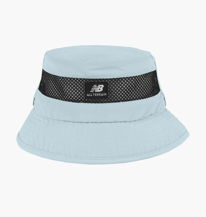 Панама унисекс New Balance Lifestyle Bucket Hat Light Blue LAH21101MGF