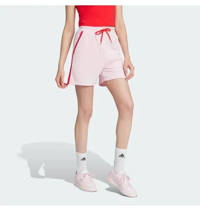 Шорты женские Adidas Essentials Color Pop French Terry Pink JN6991