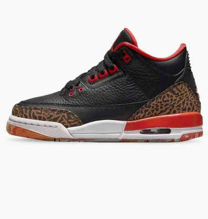 Кроссовки детские Air Jordan 3 Retro (Gs) “Kumquat” Black 441140-088