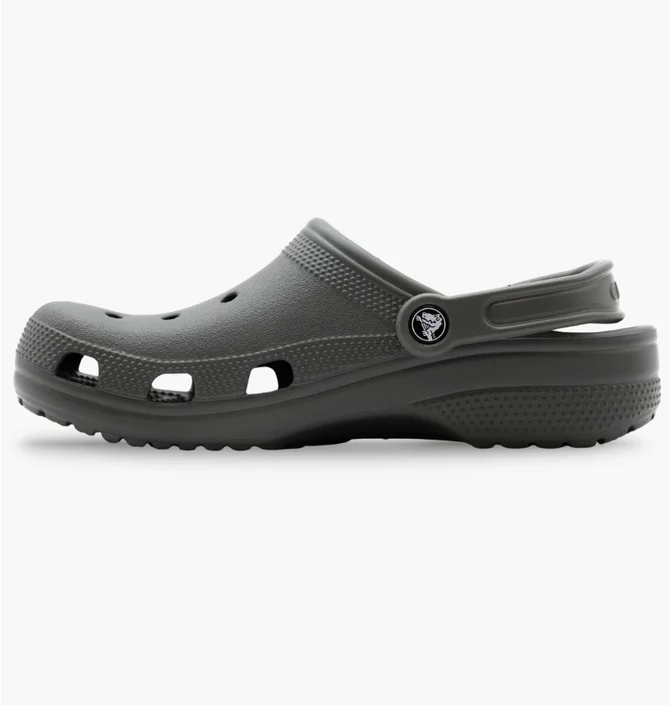 Тапочки мужские CROCS Classic Clog Grey 100010DA
