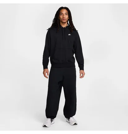 Худи мужское Nike Nsw Club Hoodie Po Bb Black FN3866-010