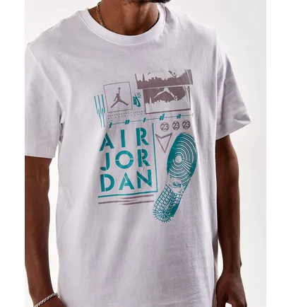 Футболка чоловіча Air Jordan Graphic T-Shirt White DM1424-100