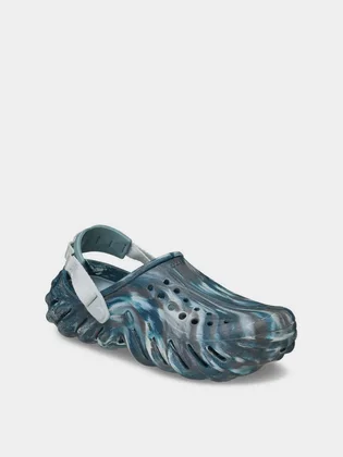 Тапочки мужские CROCS Echo Marbled Clog Blue 208454-0LE