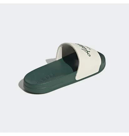 Тапочки унисекс Adidas Adilette Shower Slides Green/White Gw8749