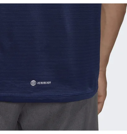 Футболка мужская Adidas Own The Run Tee Blue HM8445