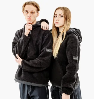 Худи унисекс Rains Tops Black 1853-BLACK