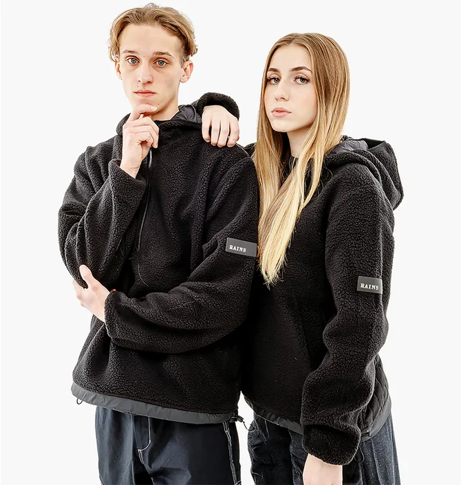 Худі унісекс Rains Tops Black 1853-BLACK