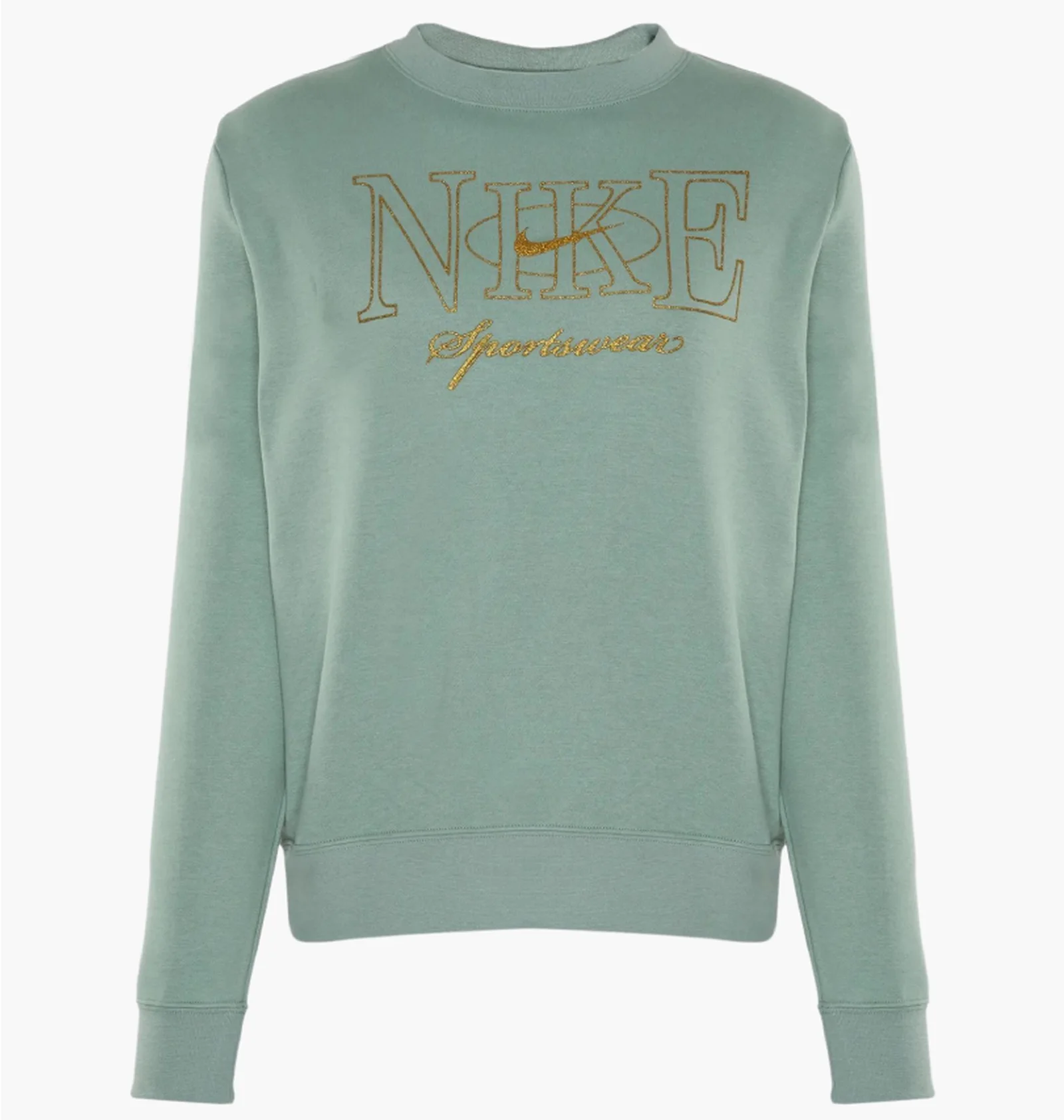 ᐉ Свитшот женский Nike Nsw Club Po Crew Shine Green FV8057-370
