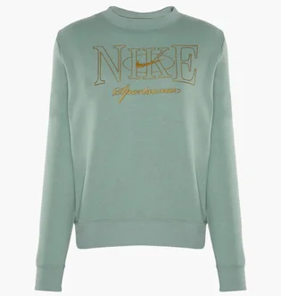 Світшот жіночий Nike Nsw Club Po Crew Shine Green FV8057-370