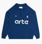 Поло мужское Arte Antwerp Football Blue AW24-154K