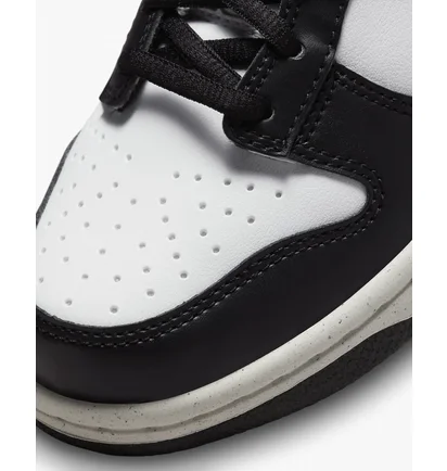 Кроссовки детские Nike New Dunk Low Next Nature Tpu Swoosh Black/White Fd0689-001