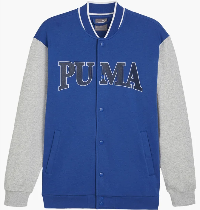 Бомбер чоловічий Puma Squad Track Jacket Tr Blue/Grey 678971-17