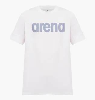 Футболка мужская Arena T-Shirt Logo As White 007671-100