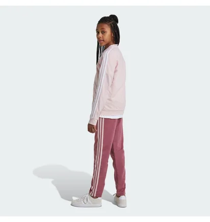 Спортивный костюм детский Adidas Essentials 3-Stripes Pink/Bordo IZ3460