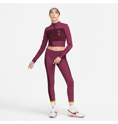 Кофта жіноча Nike W Nsw Top Ls Rib Su Violet Fd4236-653