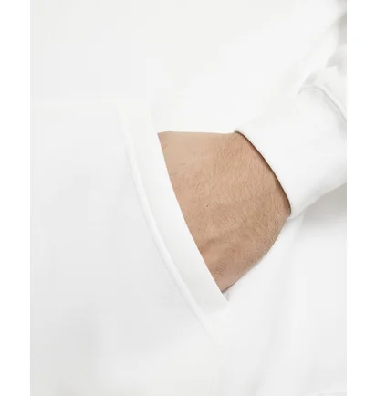 Толстовка чоловіча Nike M Nsw Club Hoodie Po Bb White BV2654-100