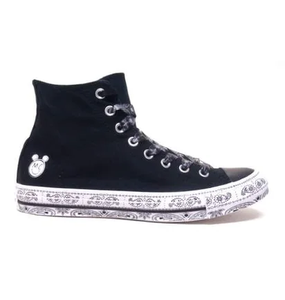 Кеды женские Converse X Miley Cyrus Chuck Taylor Hi Black 162234C