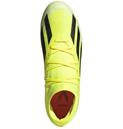 Бутсы унисекс Adidas X Crazyfast League 2G/3G Ag Yellow IF0677