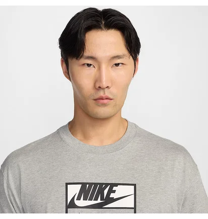 Футболка чоловіча Nike Sportswear Grey HJ0578-063