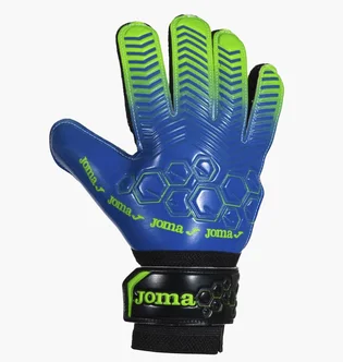 Перчатки вратарские унисекс Joma Calcio Blue/Green 401707.717