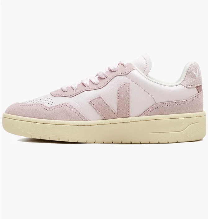 Кроссовки женские Veja V-90 O.T. Pink/White VD2003891A