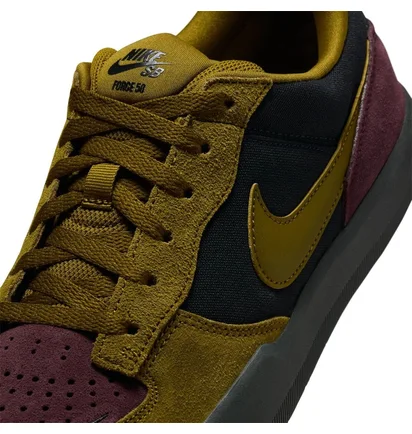 Кросівки унісекс Nike Sb Force 58 Skate Shoes Black/Olive DV5477-008