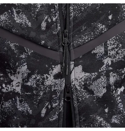 Толстовка мужская Nike Tech Fleece Hoodie Camo/Grey HV5055-060