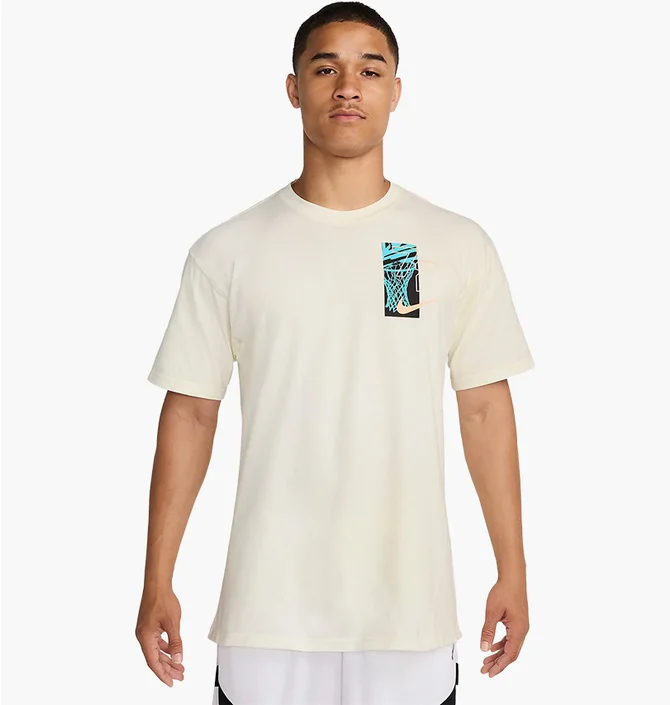 Футболка чоловіча Nike Max90 Basketball T-Shirt Beige FZ8093-113