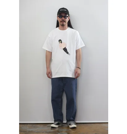Футболка унісекс Wacko Maria Crew Neck Type-2 White 24FW-WMT-TEE02