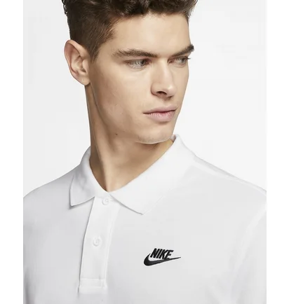 Поло мужское Nike Sportswear White CJ4456-100