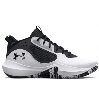 Кроссовки мужские Under Armour Lockdown 6-Wht Black/White 3025616-101