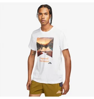 Футболка мужская Nike Trail Dri-Fit T-Shirt White FD0120-100